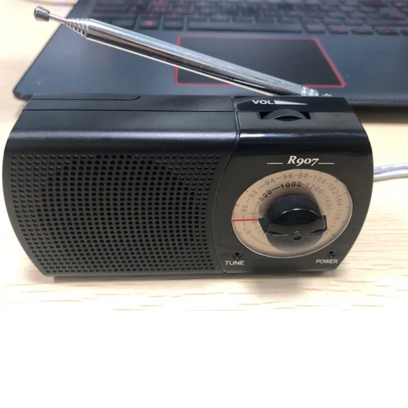 Портативный AM/FM радиоприемник карман с разъемом для наушников лучший прием