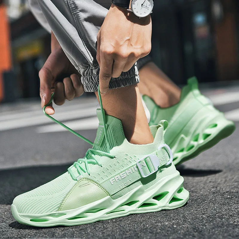 Кроссовки унисекс сетчатые Вулканизированная подошва дышащие легкие