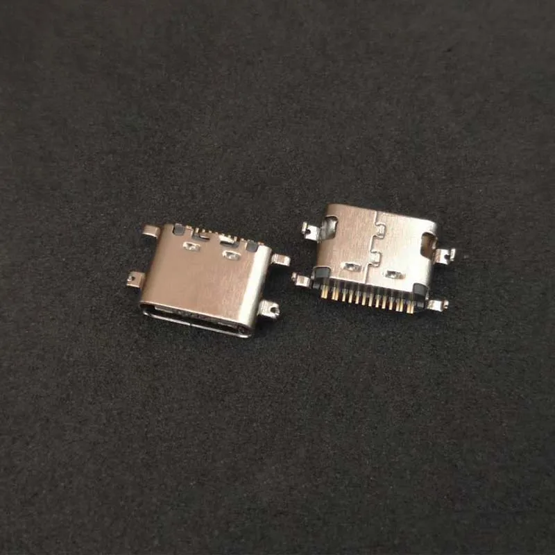2 шт. для Lenovo S5 K520 USB 3 1 Тип C коннектор 16 контактов разъем SMT под прямым углом язычок