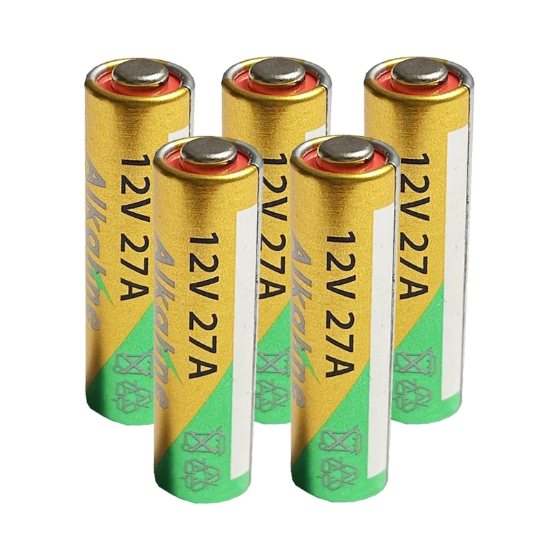 

Щелочные аккумуляторы высокой емкости 27AE 27MN, 12 В, 5 шт.