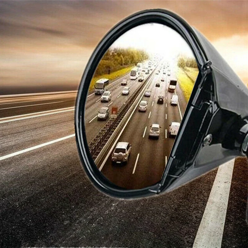 Черные универсальные автомобильные зеркала в стиле ретро зеркало заднего вида