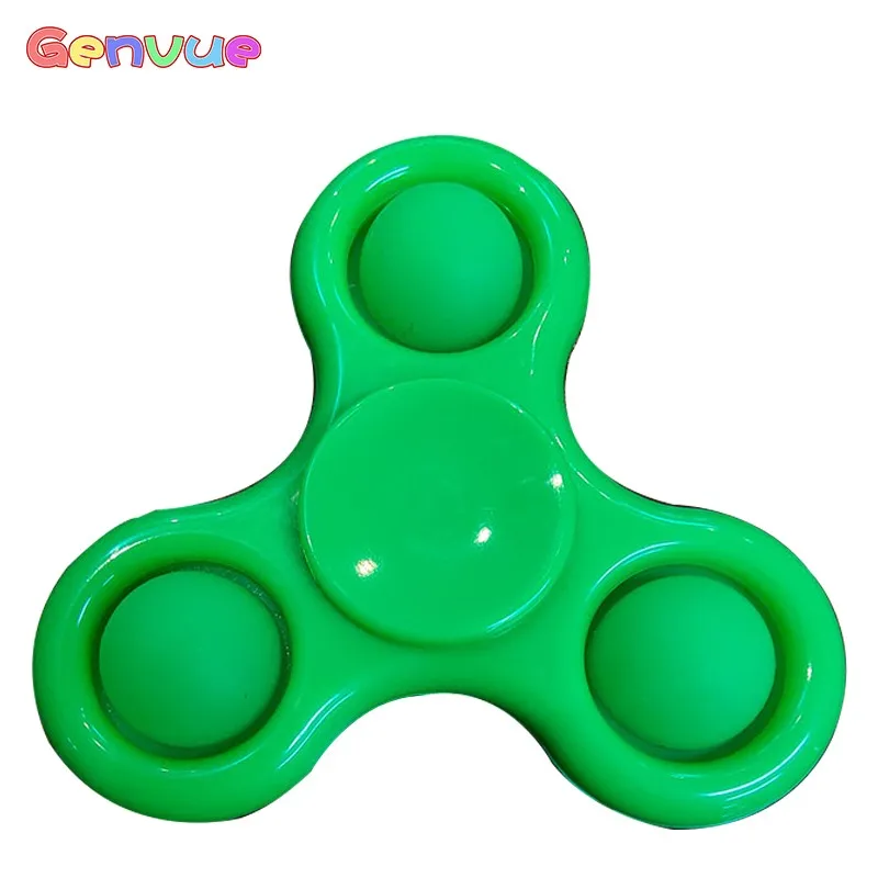 

Antistress Anxiety Fidget Toy New Simple Dimple Spinner Push Pop Bubble Key Chain Toys Fidget Anti Stress Ball Relief Sensory