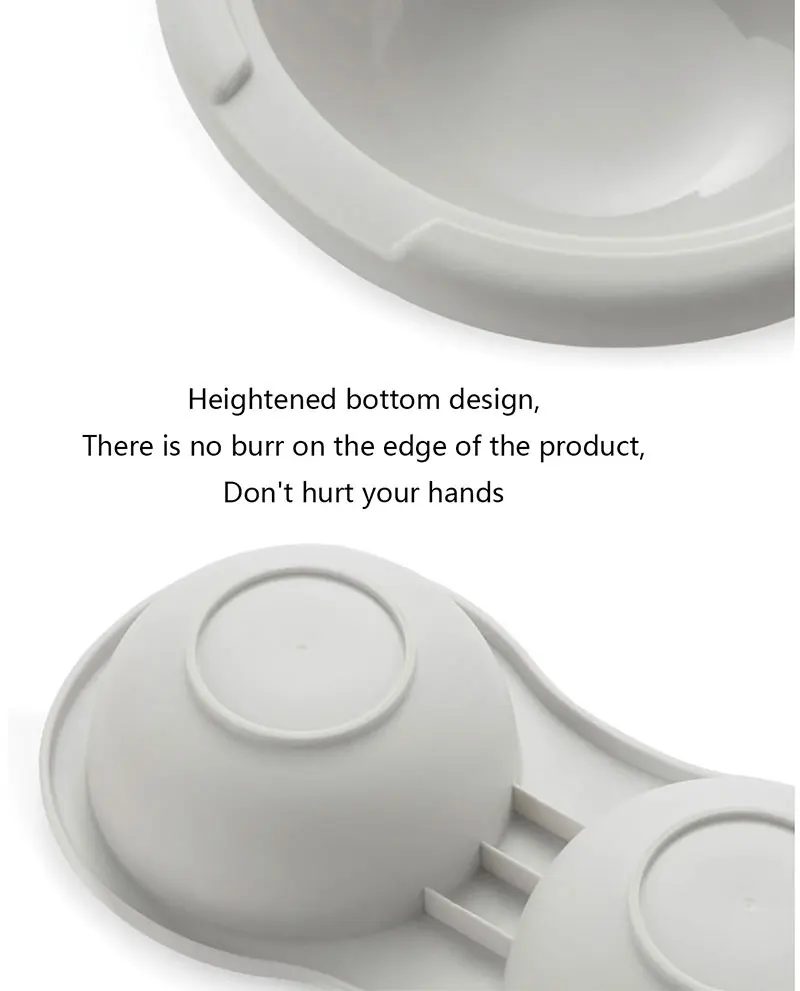 

New in 2021 Suitable for microwave oven egg cooker egg divider egg yolk mold double egg cooker kitchen cooking tool PP material
