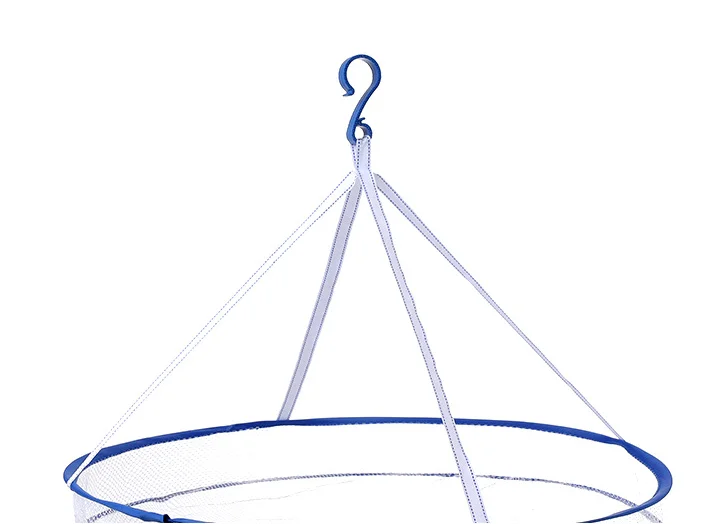 Ветрозащитная сушилка для свитеров подвесная корзина белья сетчатая Складная