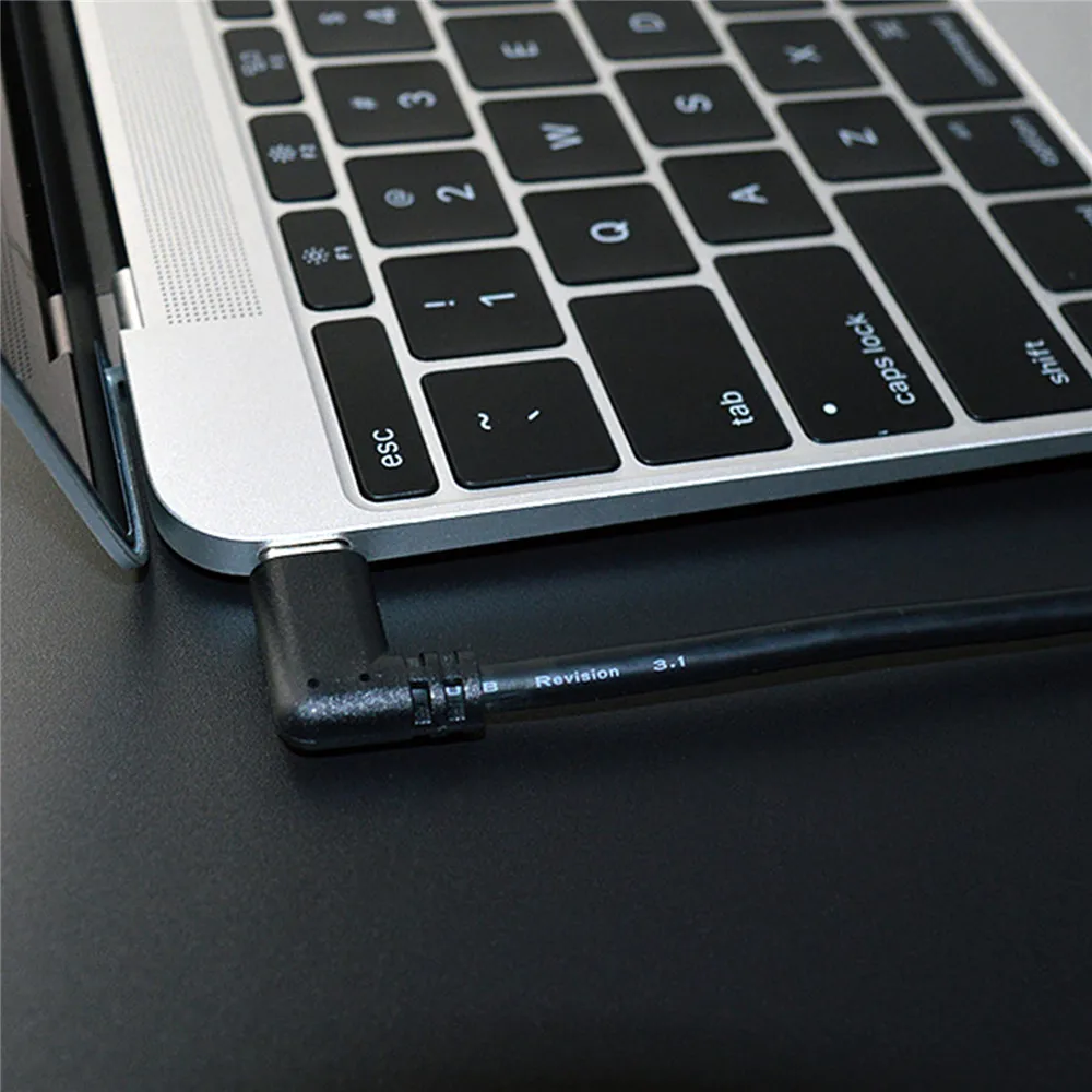 Зарядный кабель с двойным коленком USB Type C 3 м|Аксессуары для очков ВР/ДР| |