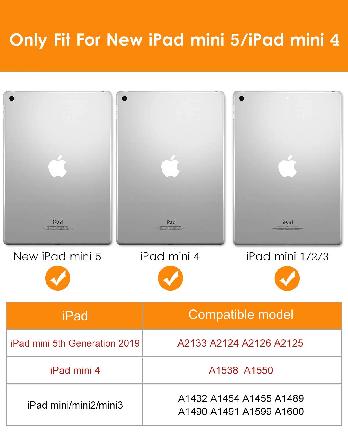 Чехол с клавиатурой для iPad Mini 3 2 1 4 5 2019 Многофункциональная подставка из