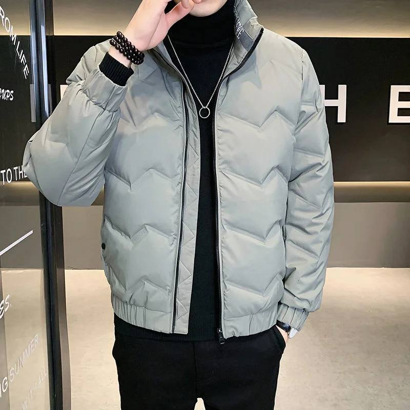 

2021 Men Fashion New Down Jacket Men Fashion New Style Puffer Jacket Thicken Outdoor Warm Windproof Winter White Duck Down Coat