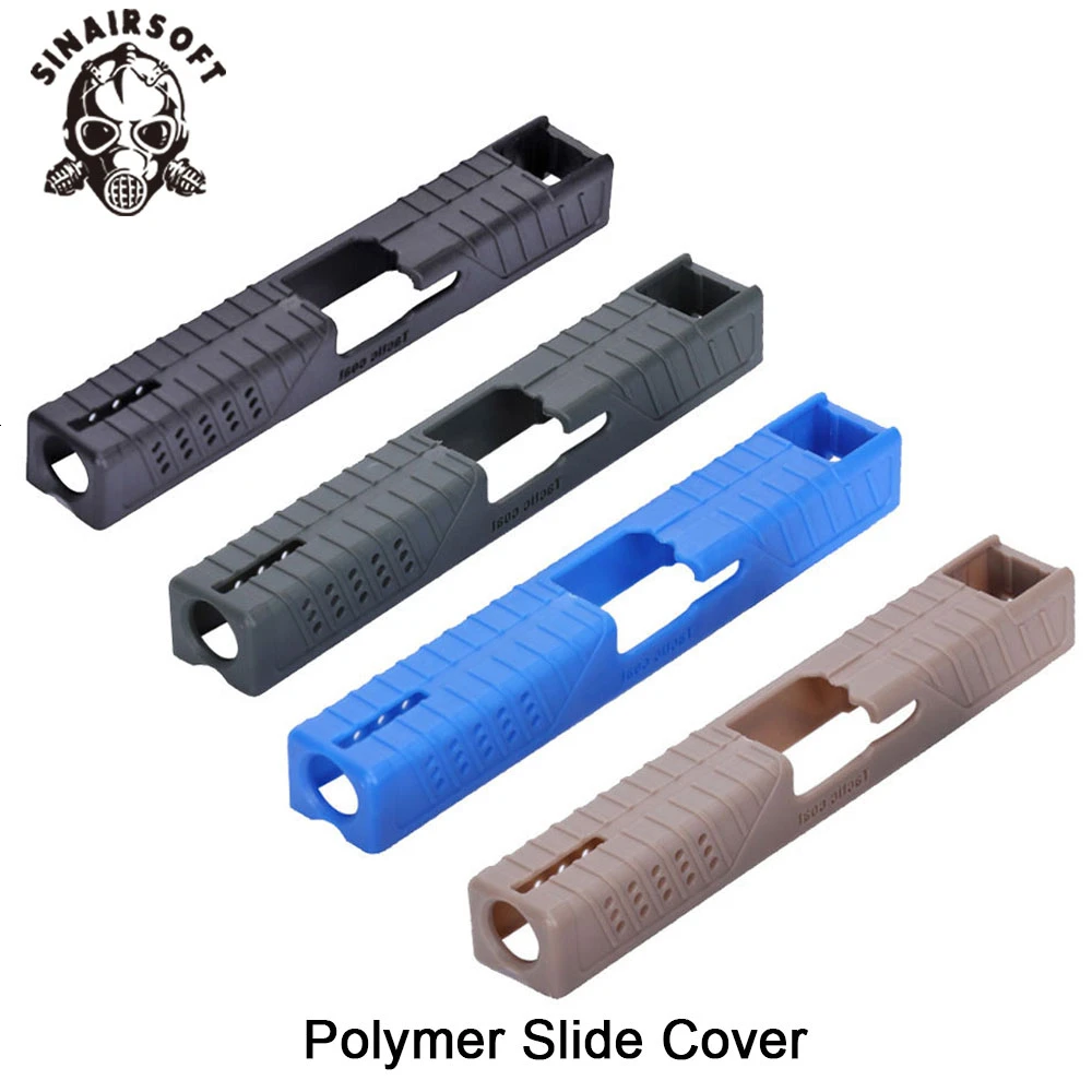 Горячая черная полимерная Крышка для слайда чехол пистолета тактическая кожа