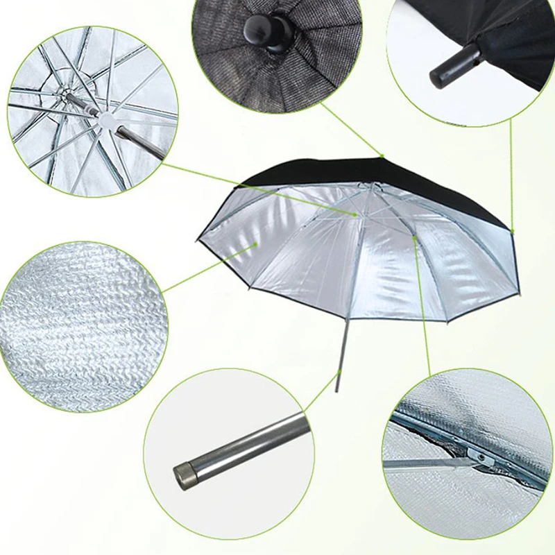 

Durable Camera Photo Studio Flash Soft Umbrella Photography Lighting Accessories