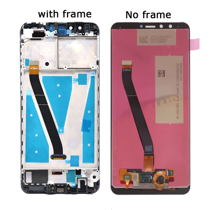 ЖК дисплей для Huawei Y9 2018 дигитайзер сенсорного экрана в сборе FLA L22 LX1 с рамкой