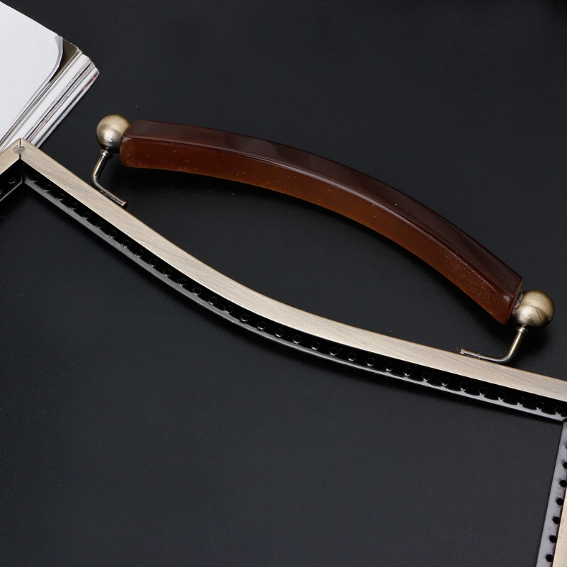 

1PC Metal Frame Clasp Lock For Sewing Coin Purse Bag Accessories DIY 20.5cm
