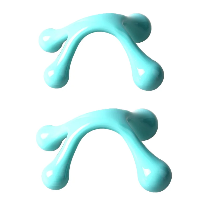 

2pcs Trigger Point Massager Neck Waist Massager Muscle Stimulator HandHeld Back Neck Head Acupressure Therapy Pressure Relief