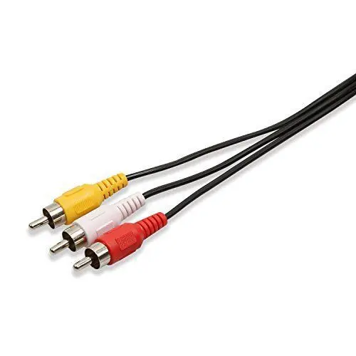 1 шт. 5 футов 4 Pin S-видео штекер к 3 RCA AV Аудио Видео адаптер кабель DVD pc TV | Электроника
