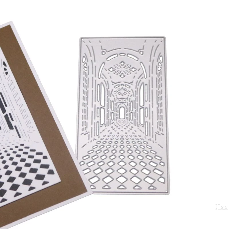 Новая Дверь ворота металлические режущие штампы трафарет для скрапбукинга