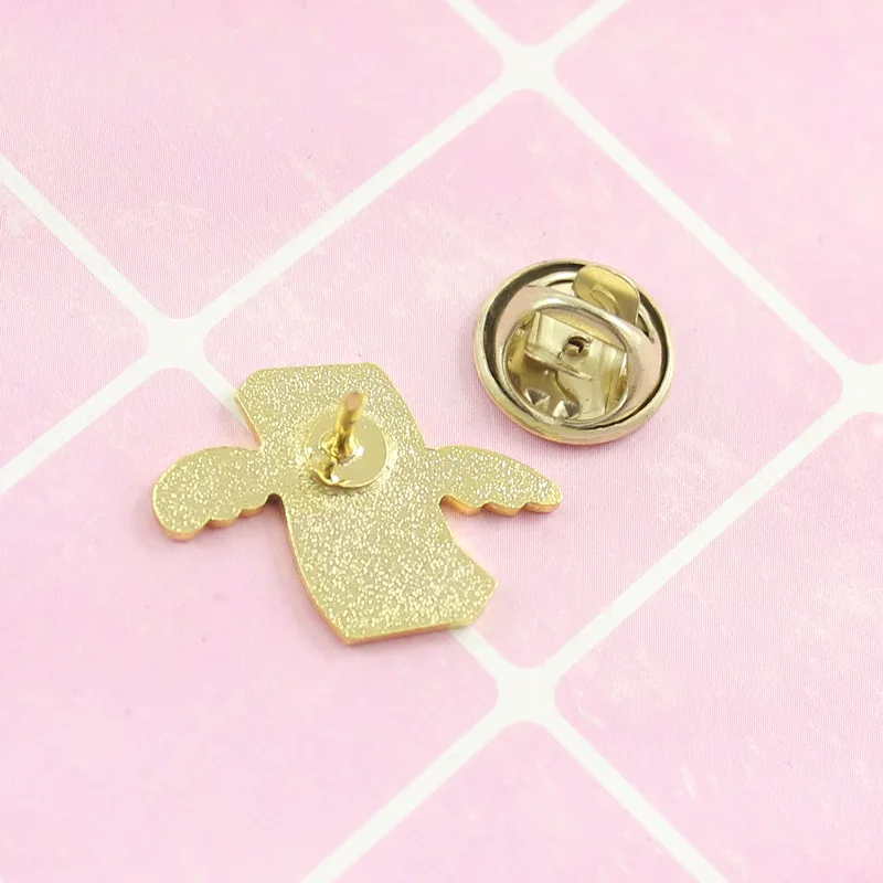 Новые крылья Ангела доллар металлический значок капли масла брошь в виде эмблемы