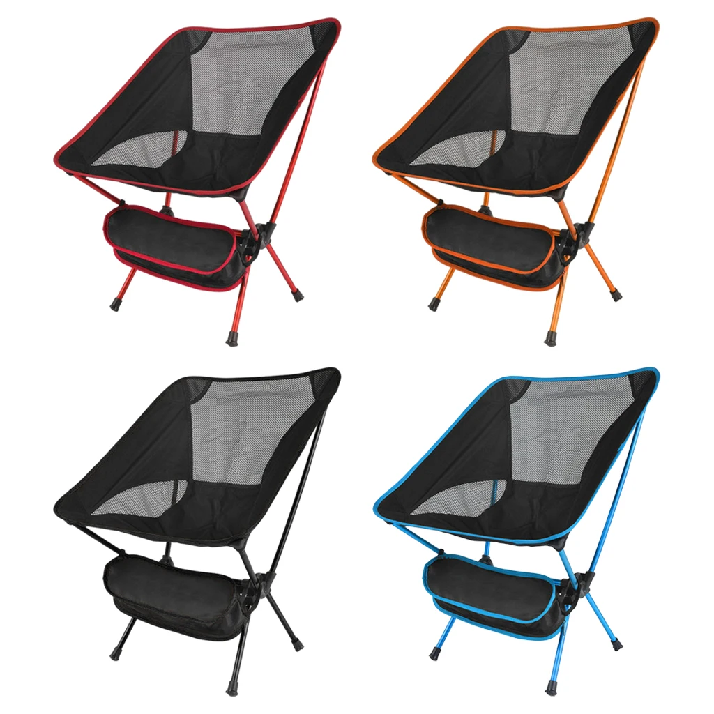 

Lightweight Folding Camping Chairs, Foldable Lawn Picnic BBQ Picnic Backrest Chair Seater, Outdoor Fold Up Fishing Stool Chair