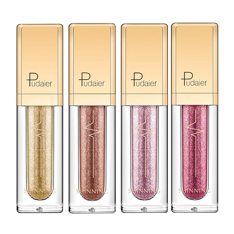 Новинка жидкие тени для век макияжа 18 цветов водостойкие блестящие пигменты