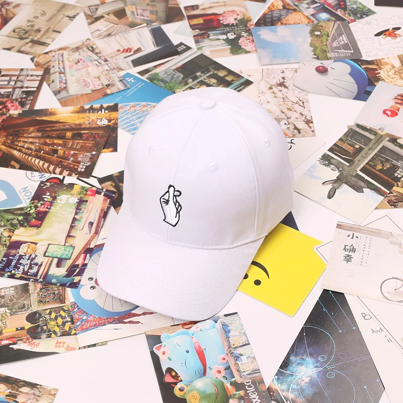 Летняя мужская шляпа новинка с принтом сердца унисекс женские мужские шапки