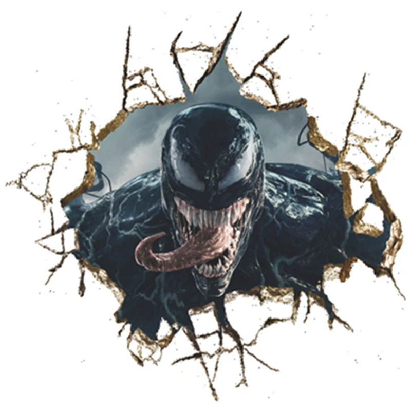 Сменные 3d Виниловые настенные виниловые наклейки с изображением яда детское