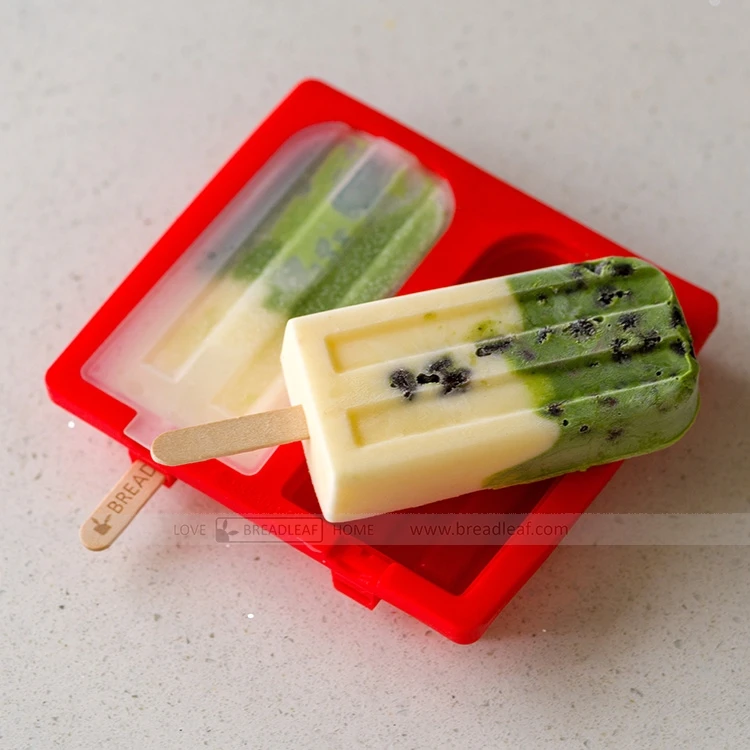 

2. Классическая форма для мороженого, форма для мороженого, силиконовая форма с крышкой LFGB без палочки