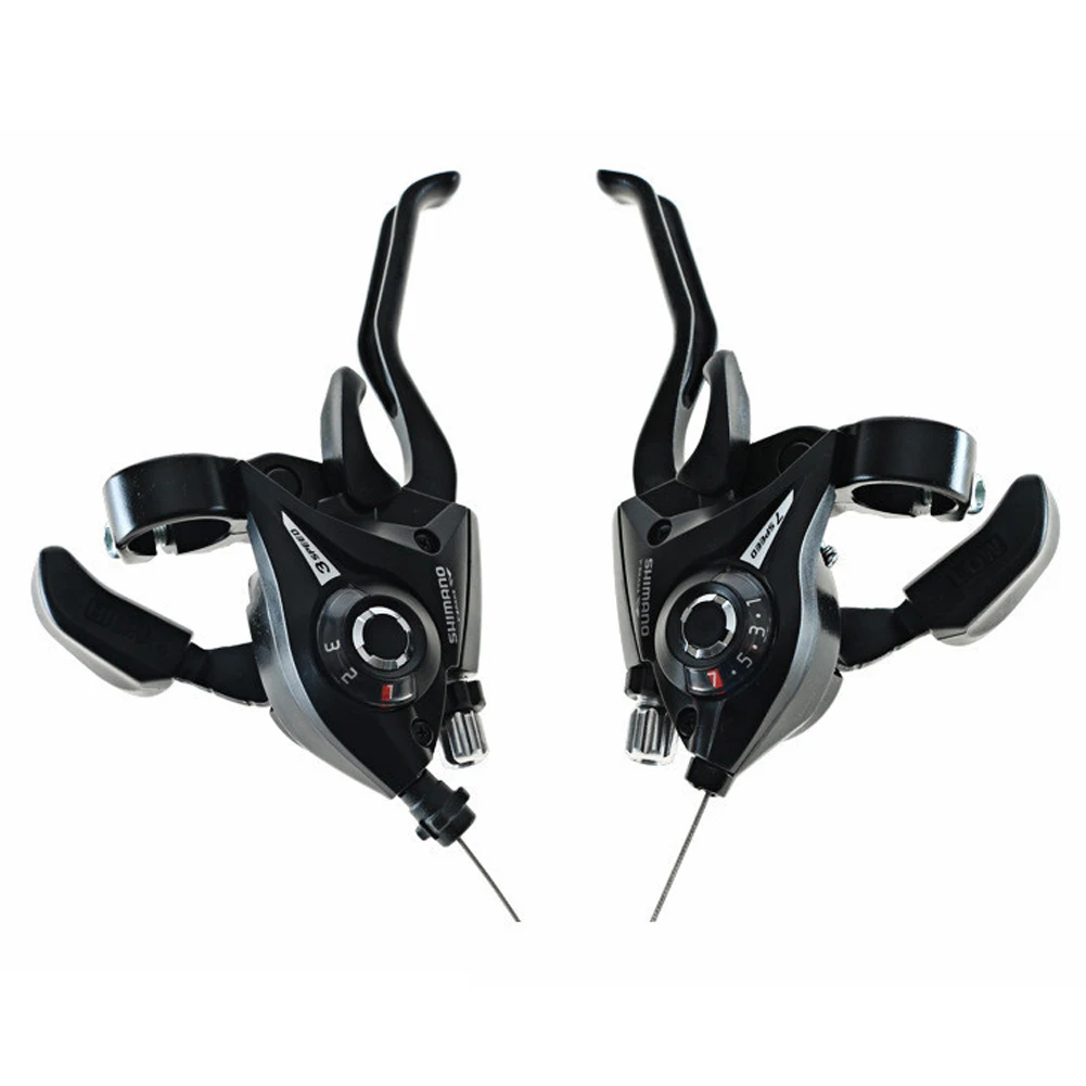 

1Pair ST-EF51 gear shifter/brake lever 3 x 7,8 speed or set black v-brake for shimano Mountain Bike Shift Levers Bike Handlebar