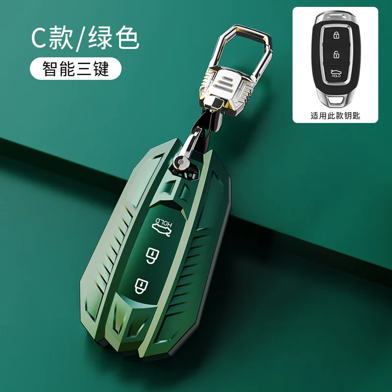 

TPU Car Key Case Cover Protector Shell Accessories For Hyundai i30 Ix35 Encino Azera Accent TM Palisade Santa Fe Auto Decoration