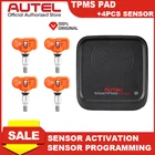 Датчик давления воздуха Autel MX-Sensor 433 МГц TPMS, универсальный программируемый планшет MaxiTPMS, встроенный датчик давления воздуха в шинах, датчик MX
