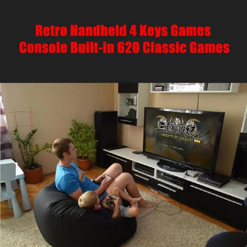620 игр встроенный мини ТВ портативная игровая консоль 8 бит Ретро Классический