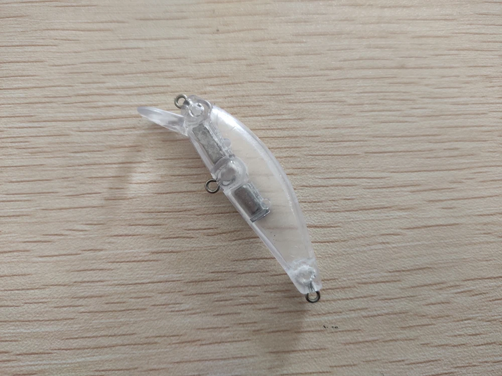 10 шт. неокрашенные приманки для рыбалки Воблер искусственные 57 мм 5 7 г пустые SET65 |