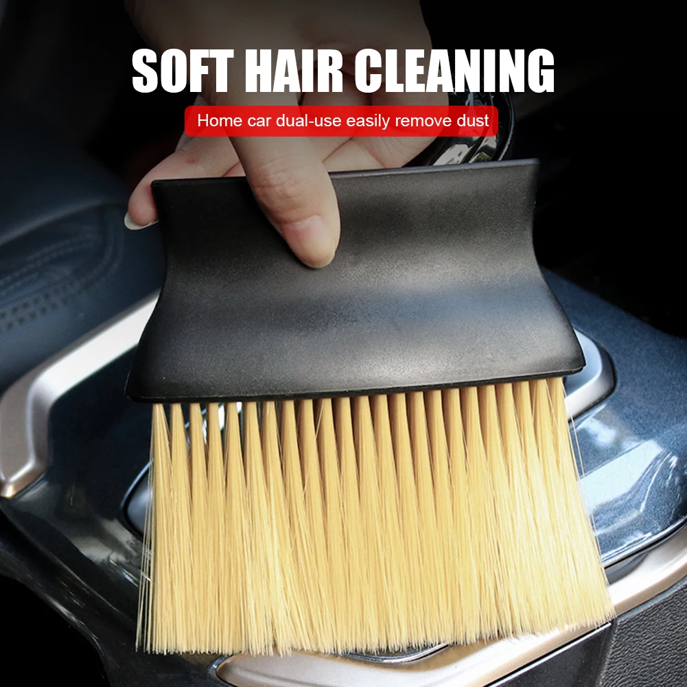

Car Air Conditioner Cleaner Brush Air Outlet Cleaning Brush Car Detailing Brush Dust Cleaner Soft Brush Keyboard Cleaning Tool