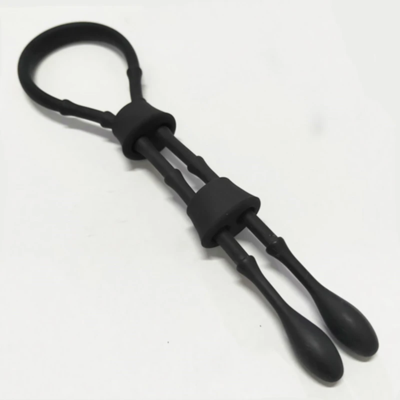 Кольцо на пенис из мягкого силикона интимные игрушки для мужчин регулируемая