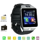 Bluetooth Смарт-часы DZ09 телефон с камерой Sim TF карта Android Смарт-часы телефонный звонок браслет часы для смартфона Android