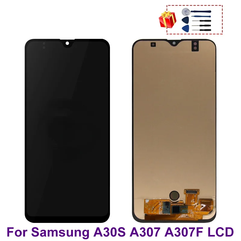 

A30S Display For Samsung Galaxy A30S A307F A307 A307FN LCD Touch Screen Digitizer Display Assembly Parts A307 LCD