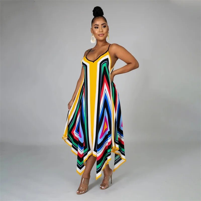 

Women Summer Spaghetti Strap Backless Long Dress Sexy Party Bohemian Cover Up Beach Dresses Vestidos Robe Femme