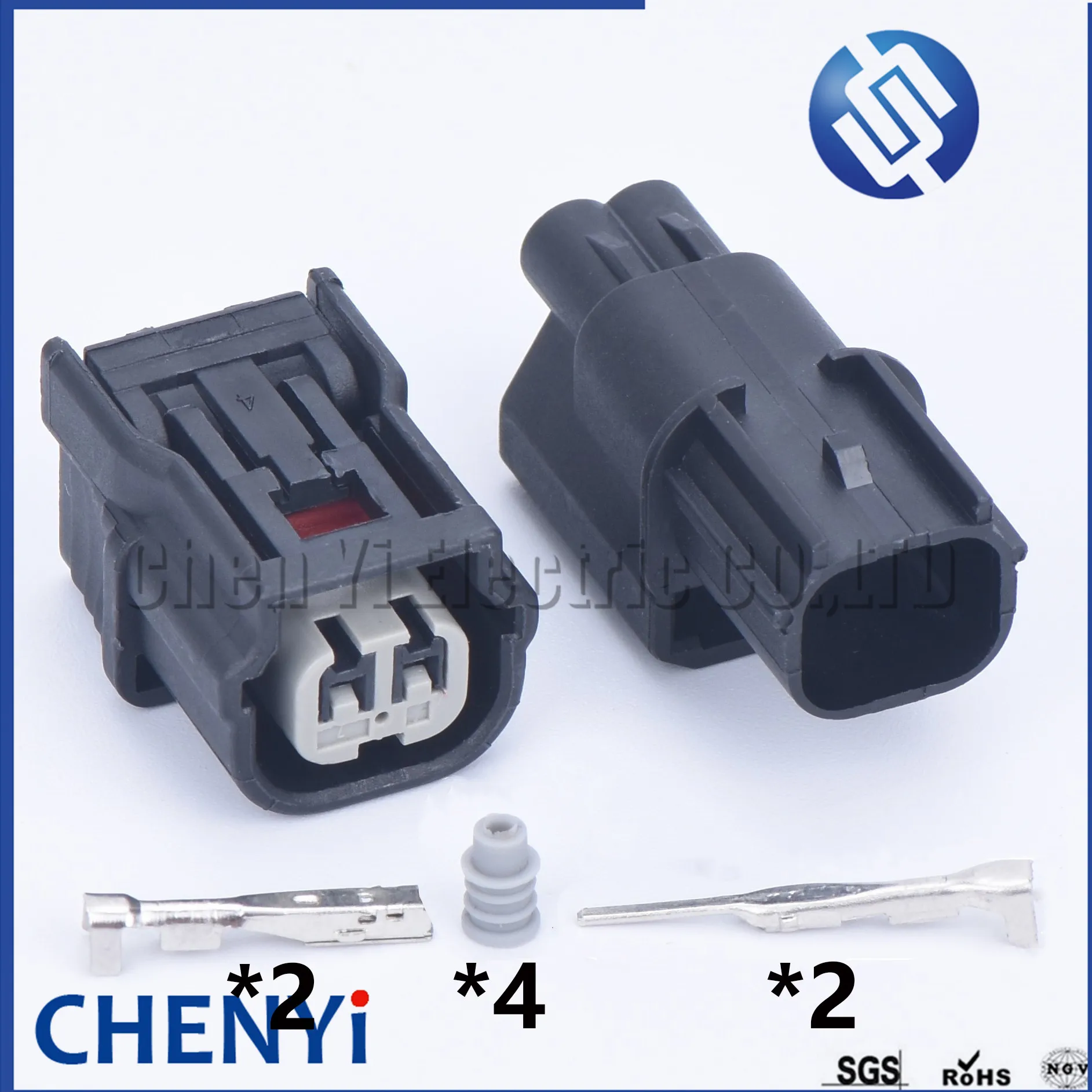 2 комплекта Pin way HV 040 мужской женский автоматический разъем датчика ABS Press Switch