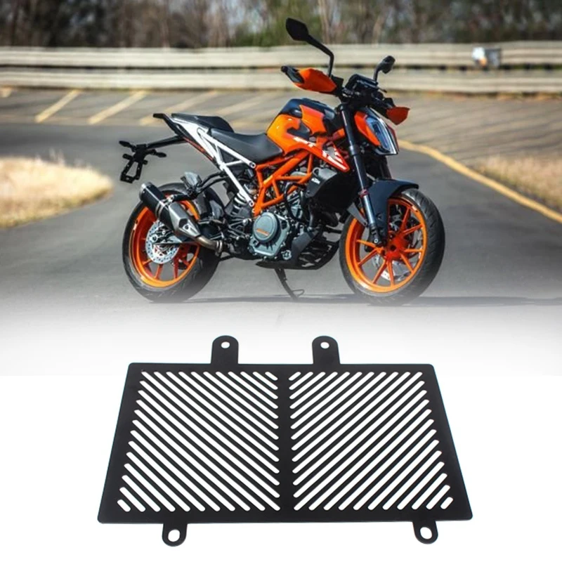 

Motorcycle Radiator Guard Grille Cover Protector Motor for KTM Duke 250 390 2017-2018