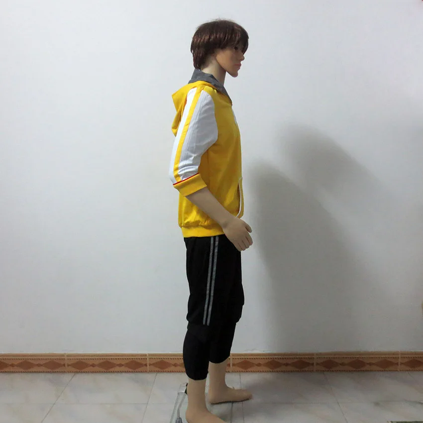 Костюм для косплея желтого цвета униформа на Хэллоуин любой размер |