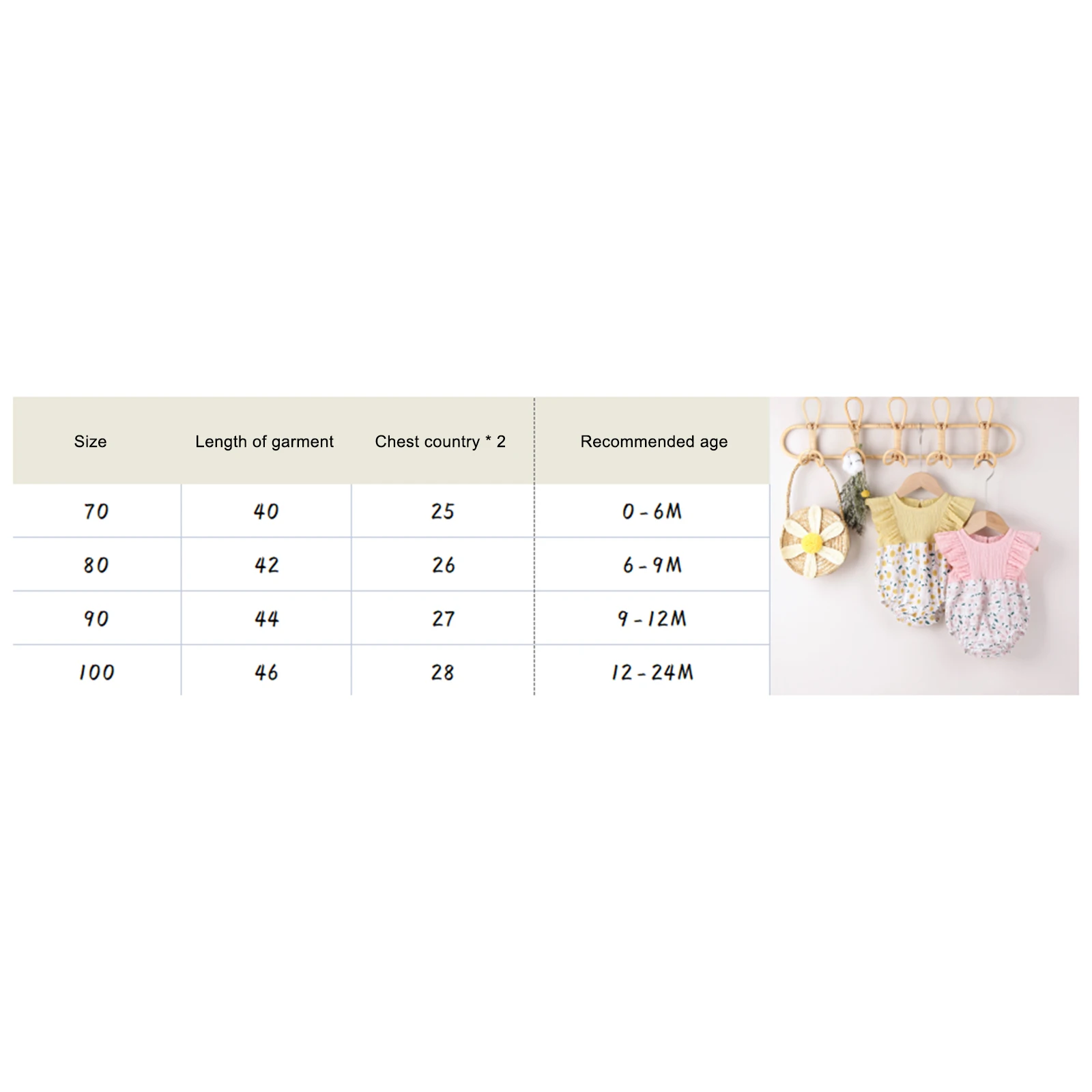 

Summer Baby Sunflower Print Patchwork Bodysuit Girls Ruffle Sleeveless O-neck Stretchy Jumpsuit Playsuit