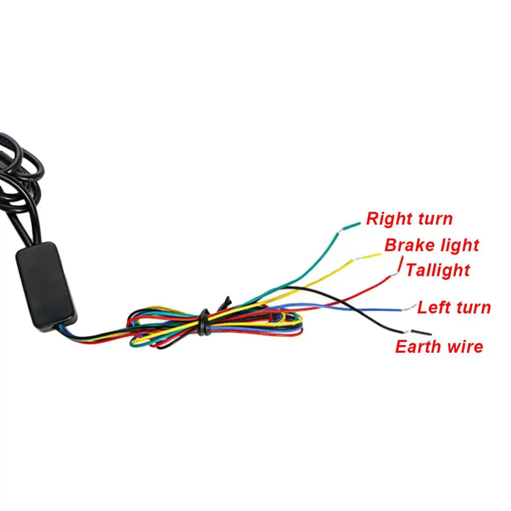 DC 12 24V мотоциксветильник последовательный светодиодный сигнал поворота