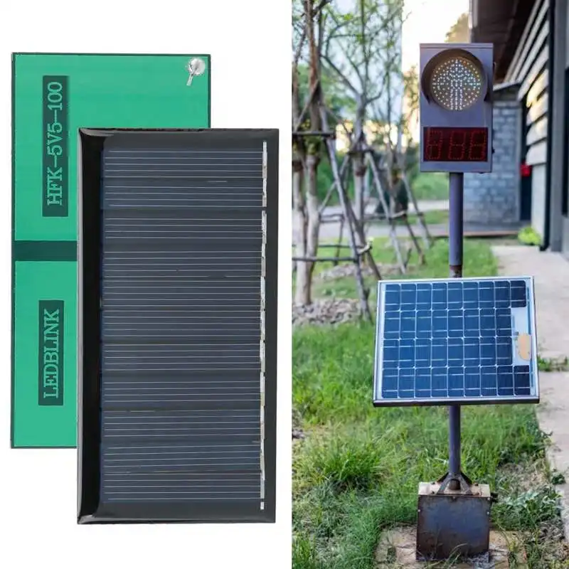 Комплект из 2 предметов на солнечной батарее Панель 0 5 W V поликристаллический