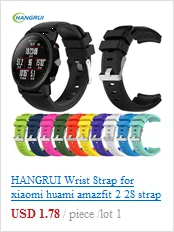 HANGRUI переносная Колыбель Док-станция зарядное устройство для Xiaomi Huami AMAZFIT Pace Смарт-часы умный Браслет usb зарядный кабель для синхронизации данных