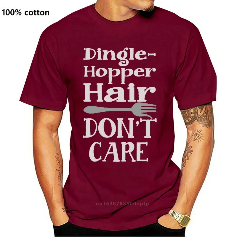 

New Men T Shirt Dingle Hopper Hair Hot Pink Ladies Women t-shirt