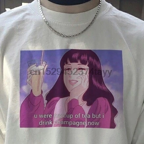 Летние унисекс в стиле 90 х Детская короткая футболка с героями из японского аниме