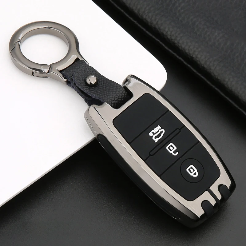 

Zinc alloy+Luminous Car Key Case Protection For Kia Rio 4 Sportage 4 Ceed Sorento Cerato K3 Forte Optima K5 Picanto Remote Cover