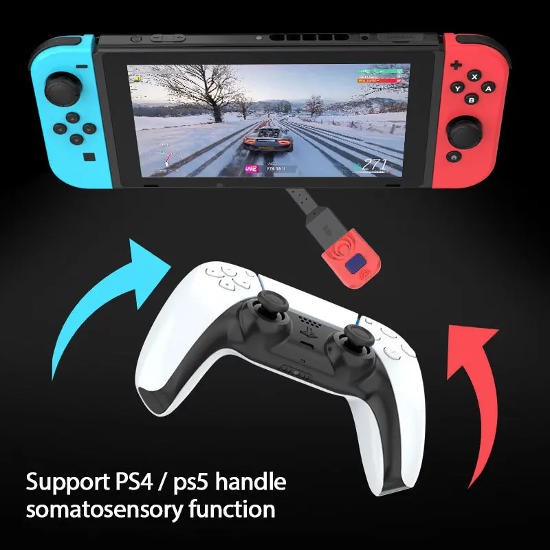 Wireless Wired Controller Gamepad Converter USB Adapter For Nintendo Switch NS PS3 PS4 Xbox 360/ Slim | Электроника