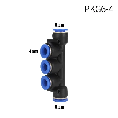 

Пневматический соединитель PK PKG 5-ходовой