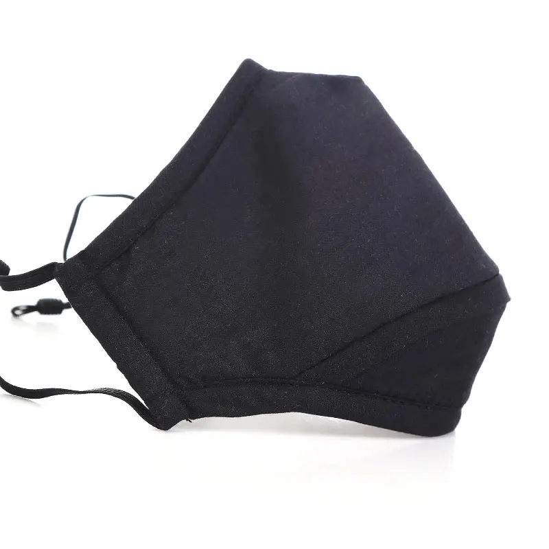 Хлопковые маски для рта женщин и мужчин однотонные сетчатые женские лица дышащие