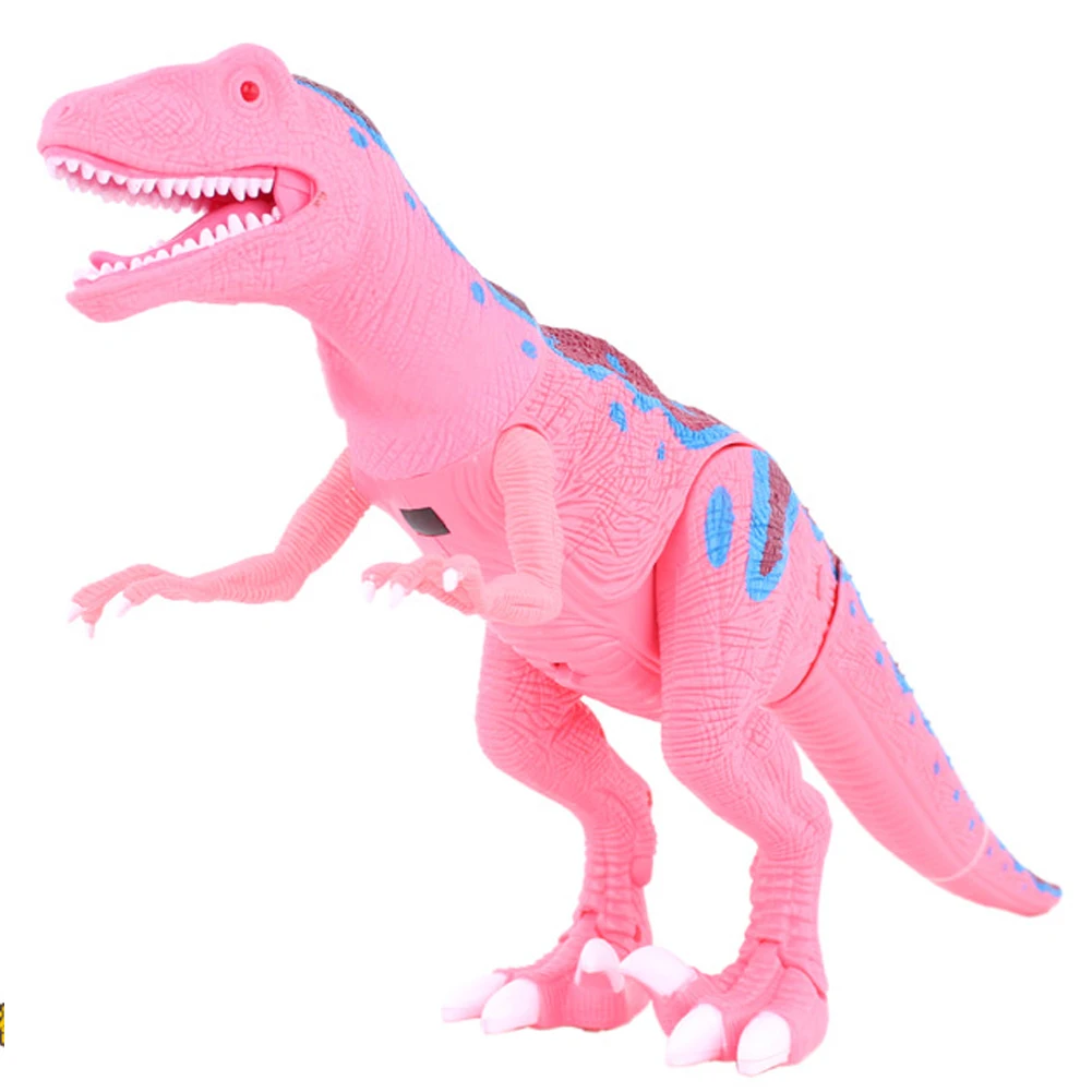 

Remote Control Velociraptor RC Walking Dinosaur Toy with Shaking Head, Light Up Eyes and Sounds