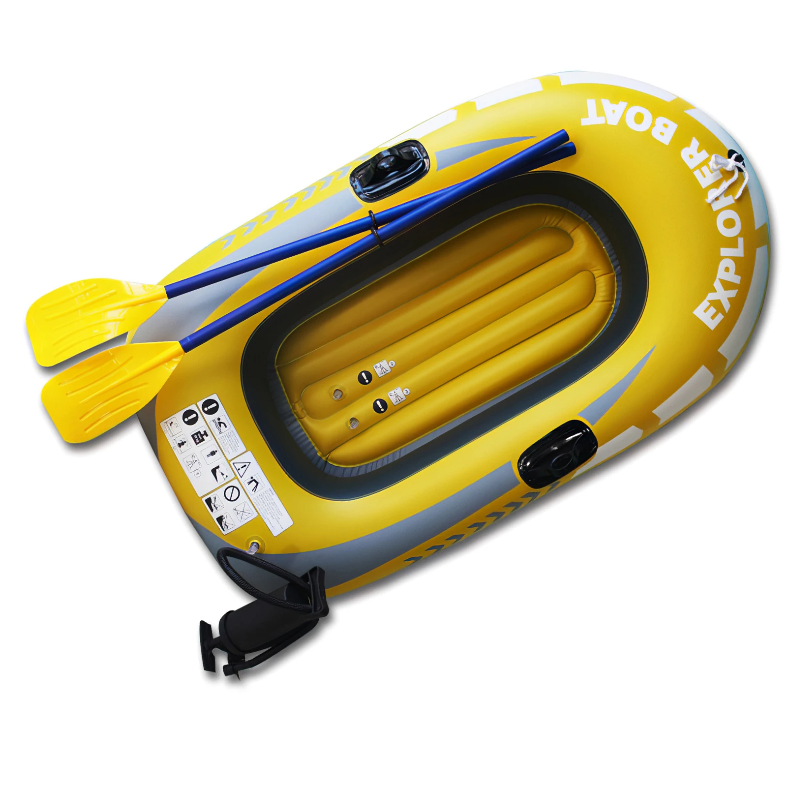 

1 человек каноэ искусственное каноэ 1 человек гребная воздушная лодка Рыбалка Дрифтинг Дайвинг ПВХ Лодка Рыболовная лодка надувной каяк