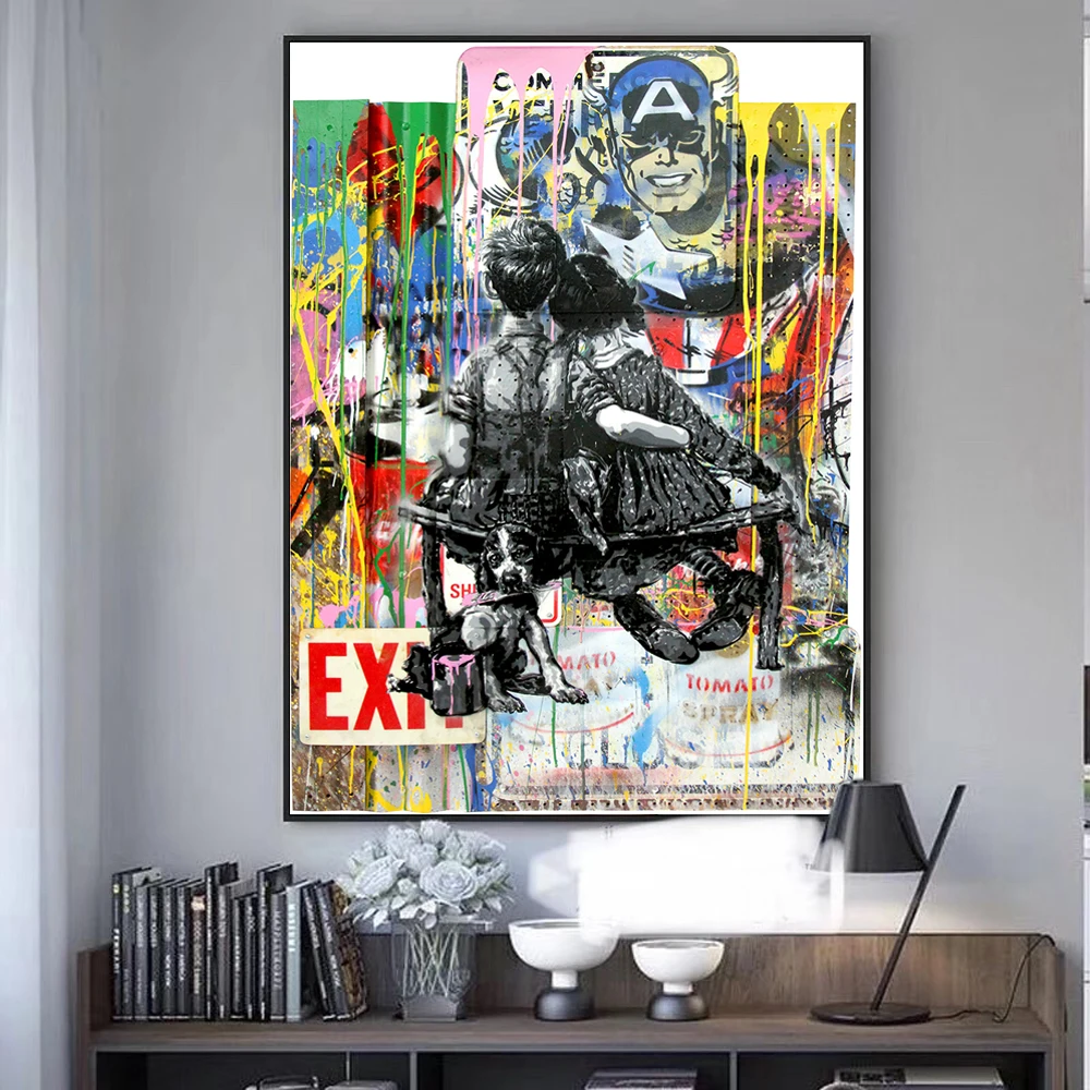 Картина на холсте для детей влюбленных и мира | Дом сад